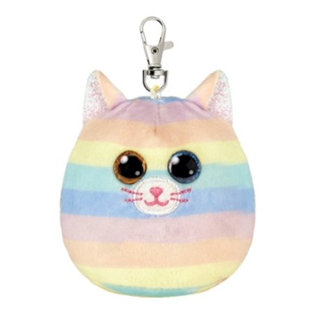 TY Squishy Beanies Clip Heather, Kat