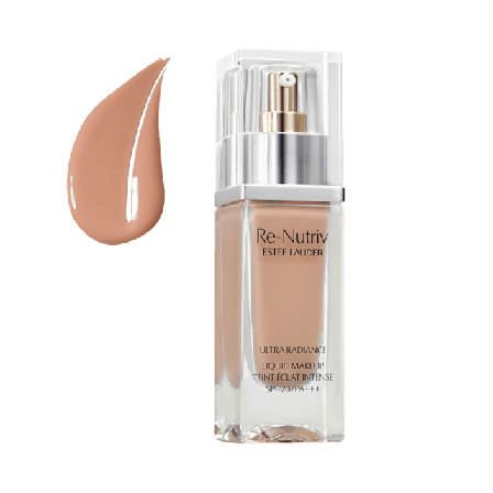 Estée Lauder Re-Nutriv Ultra Radiance Liquid Makeup SPF20- 4N1 Shell Beige Foundation Dam Rosa 30ML
