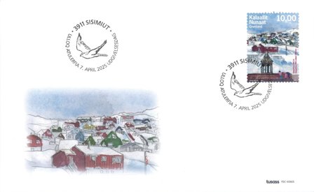 Grønland - Qaqortoq 250 år - Førstedagskuvert