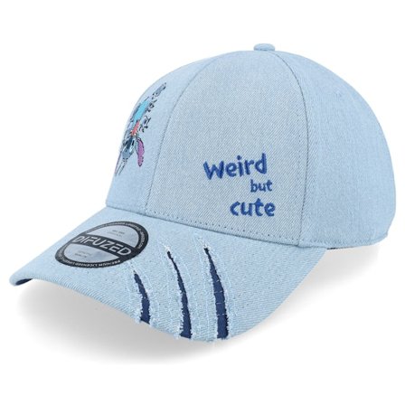 Difuzed - Azul adjustable Boné - Lilo & Stitch Weird Stitch Blue Adjustable @ Hatstore