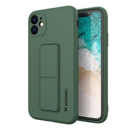 Wozinsky Kickstand Silicone Skal Iphone 7/8/se 2020 - Mörk Grön Grön