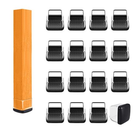 16 stk Stolglider Stolbenbeskyttere Stolbenkapper