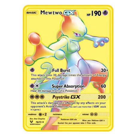 Grænseoverskridende dedikeret ny lommemonster spray drage spil specielt kort samling metal kort regnbue kort sprog