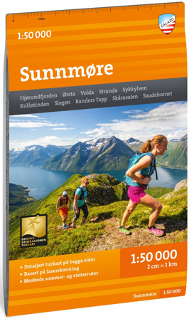 Calazo Turkart Sunnmøre 1:50 000 - Kartor