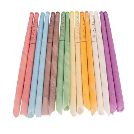 Aromaterapi ørelys af bivoks 16 stk