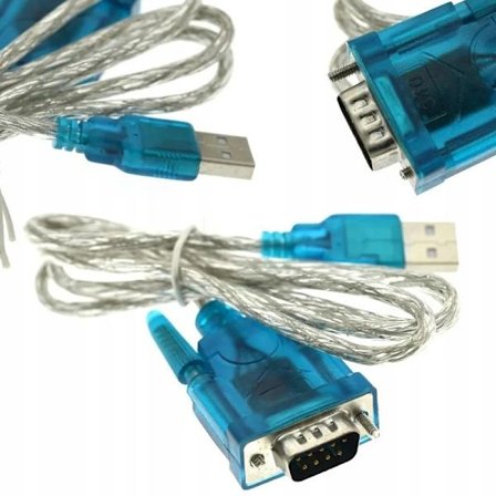 USB til RS232 Adapter CH340 – Opretter Seriel COM-Port | 0,8 M Kabel | Kompatibel med Windows