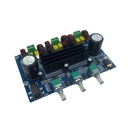 2.1-kanavainen Bluetooth 5.0 -vahvistinlevy TPA3116D2 High Power Digital Amplifier Board Audio Stereo Equalizer Aux Amp