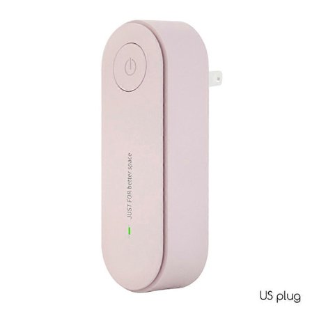 Trådløs Ultralyds Middel mod Mider, Genopladelig Støjsvag Miderenser Kompatibel med Soveværelse, Sengetøj, Allergilindring Pink