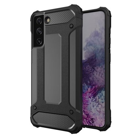 Hybrid Armor Case Tufft och robust fodral för Samsung Galaxy S22+ (S22 Plus) svart