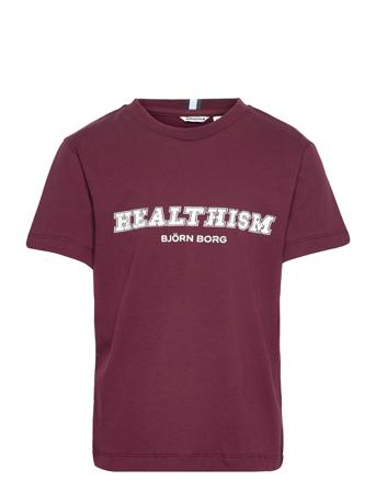 Sthlm T-Shirt T-shirt Rød Björn Borg