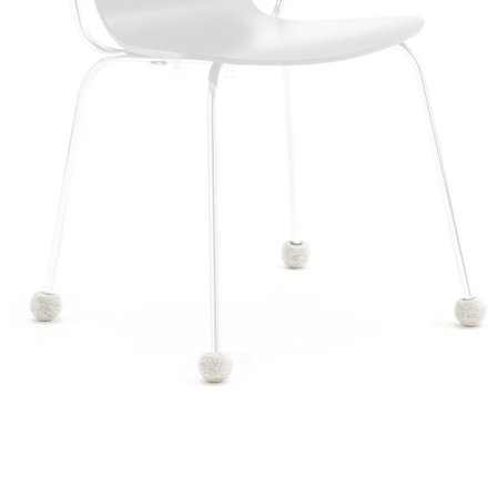 Möbeltassar av ull - 16mm - Mörkgrå