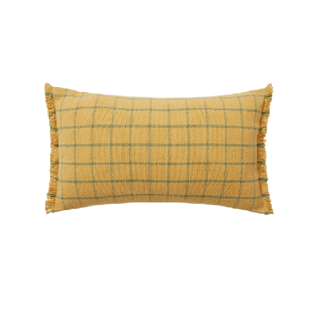 LORENA CANALS Kudde Geo Block Kuddar Unisex Guld 50x30 cm