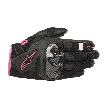 Rękawice Alpinestars Stella SMX-1 Air Damskie Czarny/Fuksjowy XL
