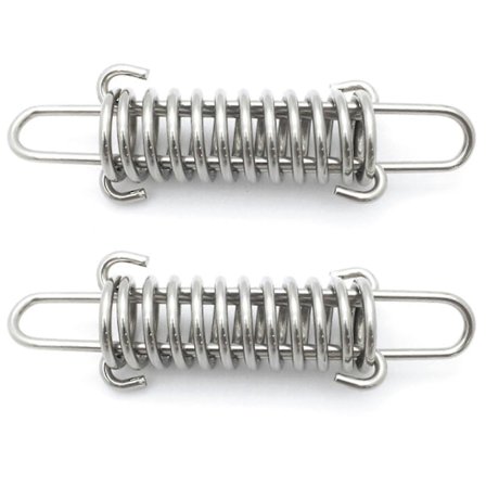 2x Holdbar Båddok Linje Fortøjningsfjeder Lille Marine Dæk Yacht Tilbehør Rustfrit Stål Skib W