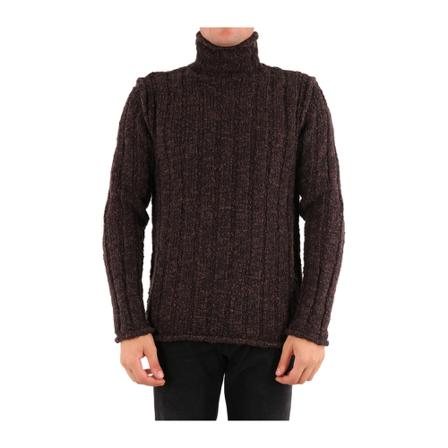 Dolce & Gabbana, Knitwear Gxc 19T Jam 6W Brązowy, Mężczyzna, Rozmiar: M