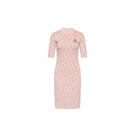 Lanvin - Klänningar - Rosa - Dam - Storlek: L, Dam, Storlek: L