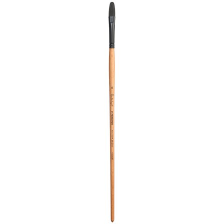 Princeton Catalyst Pinceau synthétique à long manche Filbert size 4