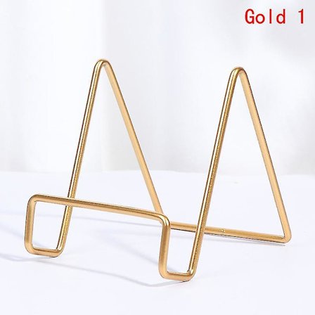 Jernkunst Display Stativ Tallerkenstativ Tallerken Ramme Bokholder Hjemmedekor