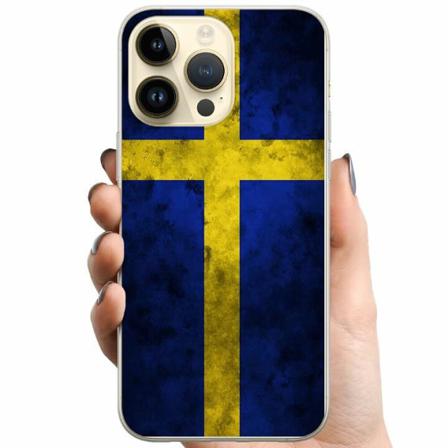 Apple Iphone 14 Pro Max Tpu Mobilskal Sverige Flagga