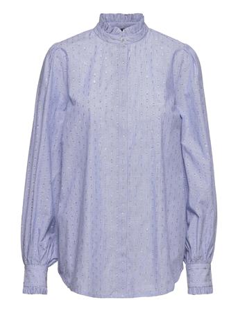 Clover Dover Shirt Blue Bruuns Bazaar