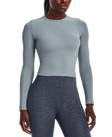 Under Armour Rush Seamless LS Harbor Blue