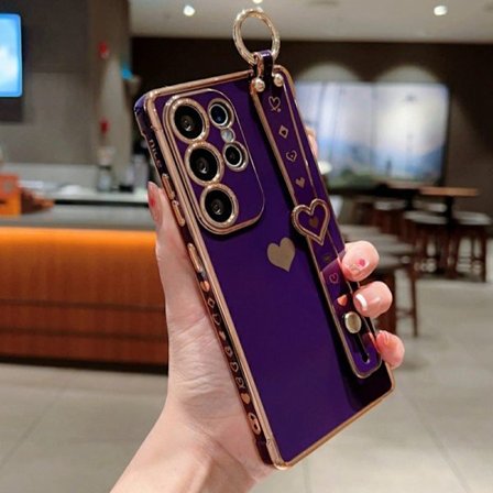 Mobilskal till Samsung Galaxy S26 Ultra TPU Kickstand - Lila