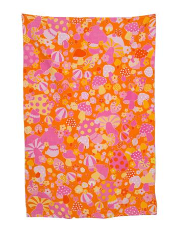 Towel 100X150Cm Home Textiles Bathroom Textiles Towels & Bath Towels Beach Towels Multi/mønstret Barbara Kristoffersen By Rosemunde*Betinget Tilbud
