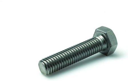 Schäfer & Peters 0933427 70 Kuusiokantaruuvi M27 x 70 mm, A4-70, DIN 933, 10 kpl/pakkaus, Kiinnitys