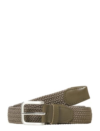 Jack & Jones Jacspring Woven Belt Noos - Khaki green - 95