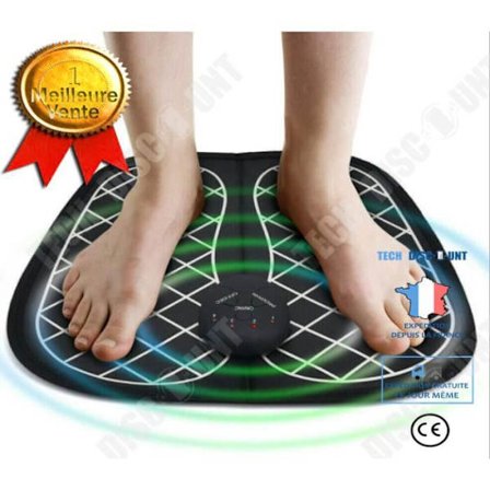 Fodmassageapparat - TD - Sammenfoldelig - ABS-materiale - Batteri nr. 7 - Unisex