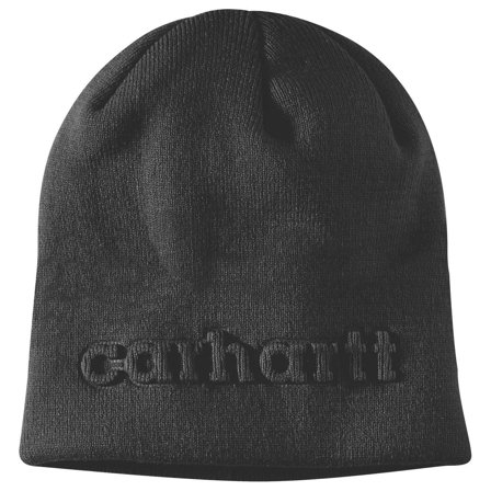 Carhartt Knit Embossed Beanie Caps Svart, Klær