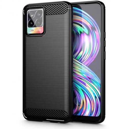 Realme Realme 8/8 Pro Kuori Forcell Carbon - Musta