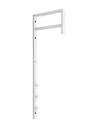House Nordic Isel - Clothes Rack, Metal, White - White - ONE SIZE