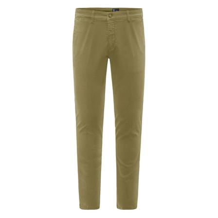 BomBoogie, Cotton Trousers with Chino Pockets Beige, Heren, Maat:W33