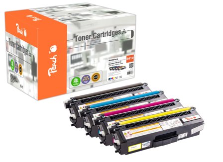 PEACH Toner Brother TN-910 HL-L-9310 CDW MultiPack bk,c,m,y remanufactured