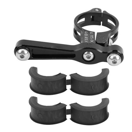 GUB Aluminium Alloy Sykkel Vannflaskeholder Konverterholder Sykkelkjeleholder Adapter Svart