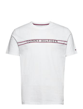 Cn Ss Tee Print T-shirt Hvid Tommy Hilfiger