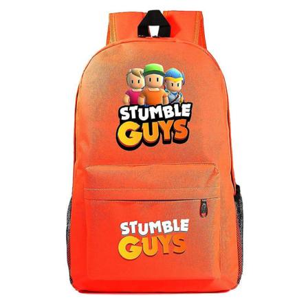 Stumble Guys -reppu teini-ikäisille pojille ja tytöille - Impostor Rugzak koululaukku suloisella case 7