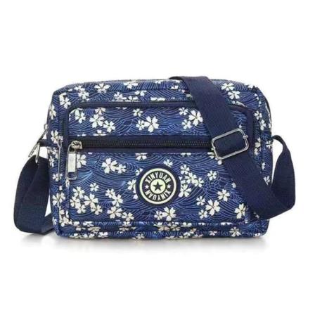 Nylon printed Crossbody-väska Casual axelväska M A6