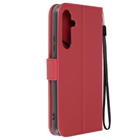 Cat Fodral till Samsung S23 FE - AVIZAR - Videosupportplånbok - Röd