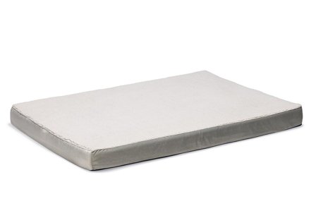 Zira Memory Foam Hundemadrass, Lys Grå - 75cm