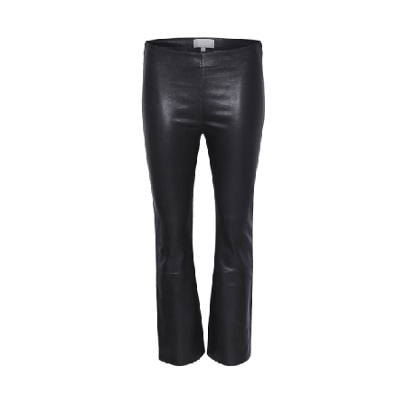 Inwear Cedar Leather Pant Byxor Dam Svart 44