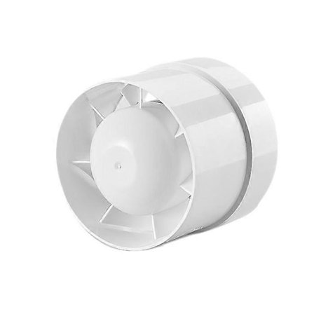 Ilmanpoistopuhallin, taloudellinen 100mm, 12W/91m, aksiaalinen poistoilmapuhallin: kylpyhuone, keittiö, kellari..