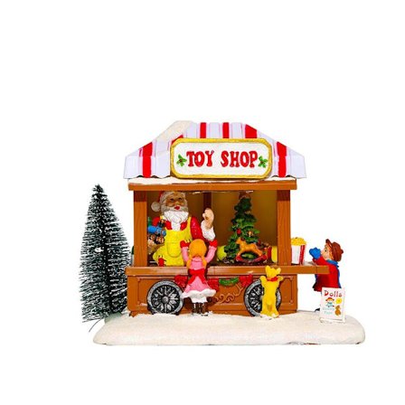 Juldekorationer Musikalisk byscendekor B B