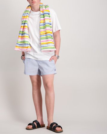 ONLY & SONS JUNIOR OSJTED STRIPE SEERSUCKER SWIM ACC Blau Bademode/Bademäntel Jungen - Kids Brand Store