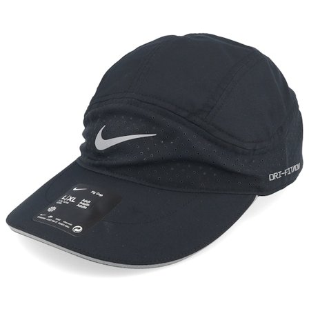 Nike - Black 5panel Czapka Z Daszkiem - Fly Cap Black 5-Panel @ Hatstore