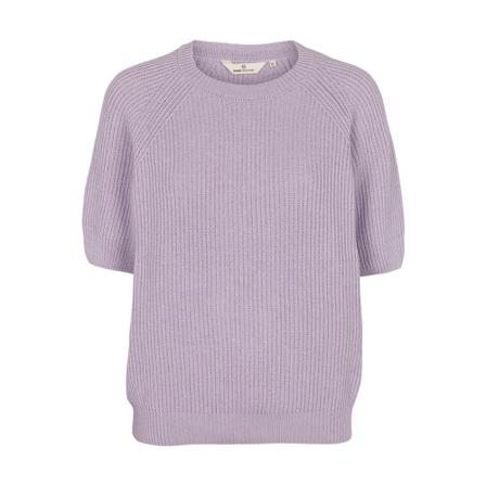 Basic Apparel Round-neck Strik Lilla, Dame Striktrøjer