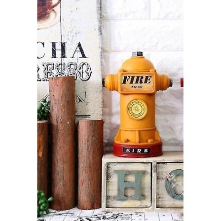 Kolikkopankki Palokärry Hahmo Koti Vintage Raha-astia