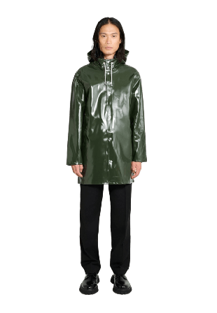 Stutterheim Stockholm Opal Raincoat Jackor Dam Grön S
