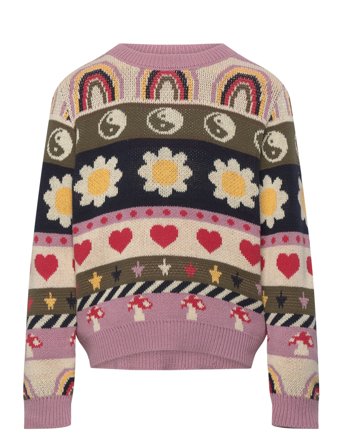 The New Tnliza Jacquard Pullover - Multi/patterned - 158-164